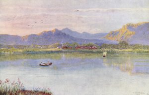 Am Seeufer, Blick auf Constantia