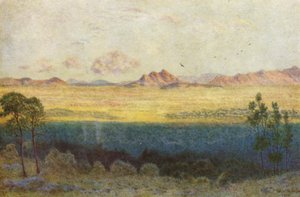 Der blaue Schatten, Blick vom Rhodes-Denkmal