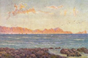 Der südliche Teil der False Bay, mit Cape Hangclip