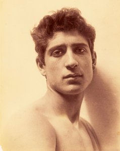 Studie eines Jungen, Sizilien, ca. 1898 (Sepia-Foto)