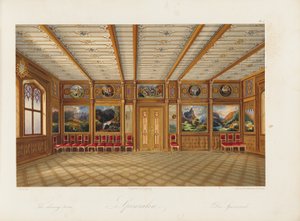 Oscarshal Speisesaal, 1852 von Wilhelm von Hanno