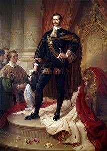 Ganzkörperporträt von Maximilian II. Joseph, König von Bayern