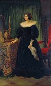Porträt der Tänzerin Lola Montez 1821-1861, 1847