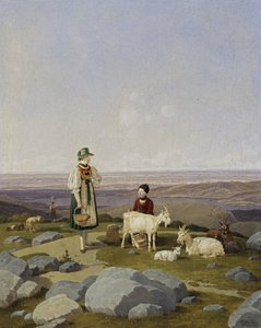 Auf der Gaisalm von Wilhelm von Kobell