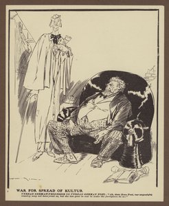 Krieg zur Verbreitung der Kultur (Lithographie)