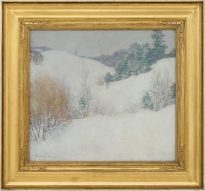 Die weiße Weide von Willard Leroy Metcalf