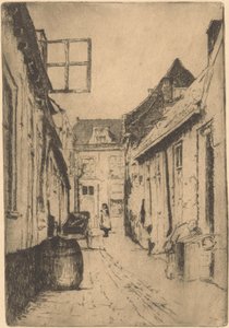 Straße in Voorburg