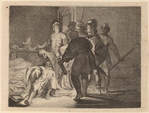 Der Tod von Cato, 1634