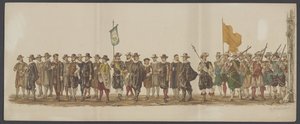 Delfter Umzug von 1862, siebte und achte Gruppe