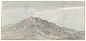 Ansicht des Ätna vom Südwesten (Reise nach Italien, Sizilien und Malta - 1778)