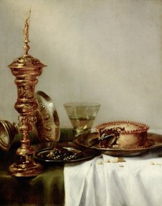 Gedeckter Tisch, 1634