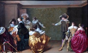 Eine musikalische Gesellschaft, ca. 1620-35 von Willem Cornelisz Duyster