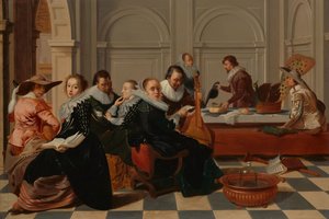 Die musikalische Versammlung von Willem Cornelisz Duyster