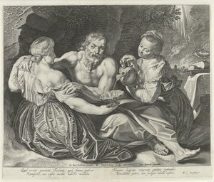 Lot und seine Töchter