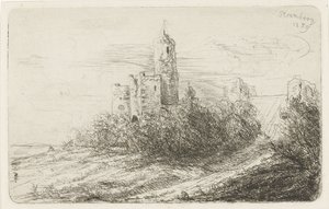 Ruine des Schlosses Stromberg