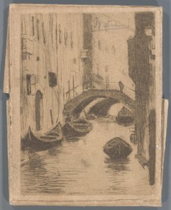 Brücke über den Rio di San Toma, Venedig