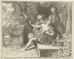 Susanna und die Ältesten von Willem de Ryck