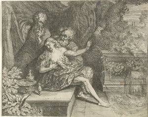 Susanna und die Ältesten von Willem de Ryck
