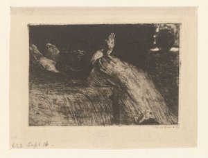 Liegende Frau