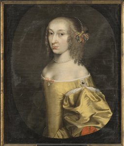 Porträt von Markgräfin Hedwig Sophie von Brandenburg von Willem van Honthorst