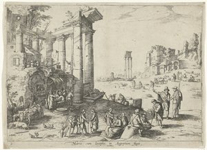 Landschaft mit der Flucht nach Ägypten