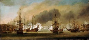 Schlacht von Bergen (oder Vagen) (Norwegen), 3. August 1665 (13. August 1665)
