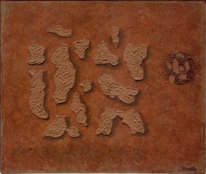 Archaischer Dialog von Willi Baumeister