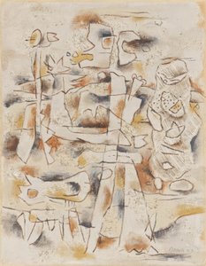 Felsige Landschaft von Willi Baumeister