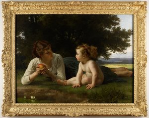 Die Versuchung von William-Adolphe Bouguereau