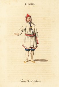 Sommerkleid einer Mari-Frau von William (after) Alexander