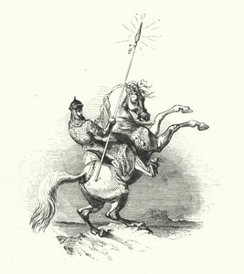 Reiter aus Messing von William (after) Harvey