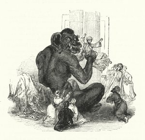 Der Riese und seine Gefangenen