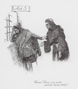 Shakespeares Romeo und Julia: Akt 3 von William (after) Hatherell
