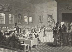 Goodchild in der Guildhall von William (after) Hogarth