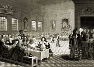 Goodchild in Guildhall von William (after) Hogarth