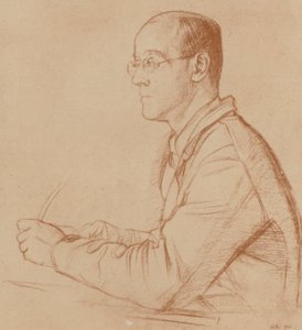 Albert Rutherston (Lithografie) von William (after) Rothenstein