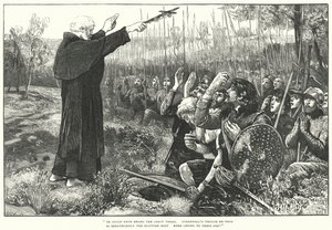 Die Schlacht von Bannockburn (Gravur) von William (after) Small