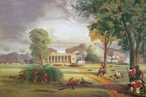 Verteidigung des Arrah-Hauses im Jahr 1857