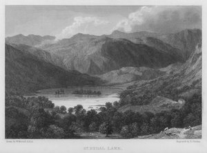 Großer Rydal-See von William (after) Westall