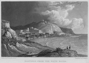 Hastings, von den Weißen Felsen