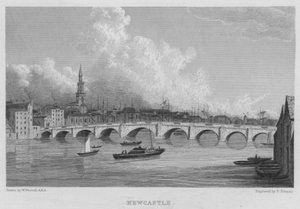 Newcastle von William (after) Westall
