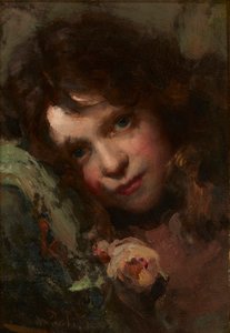 Studie eines Kopfes von William A. Pratt