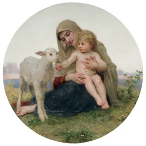 Die Jungfrau mit dem Lamm, 1903