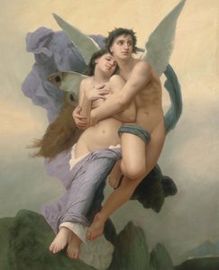 Die Entführung der Psyche, 20. - 21. Jahrhundert von William Adolphe Bouguereau