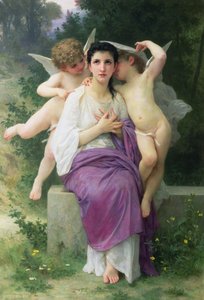 Das Erwachen des Herzens, 1892 von William Adolphe Bouguereau