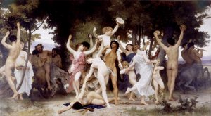 Die Jugend des Bacchus von William Adolphe Bouguereau