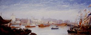 Die Eröffnung der Kohlebörse, 30.10.1849 von William Adolphus Knell