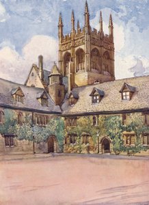 "Mob quad," Merton College