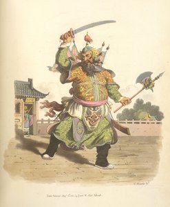 Ein chinesischer Komödiant