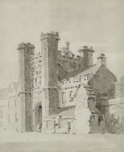 Bischofspalast, Wells Kathedrale von William Alexander